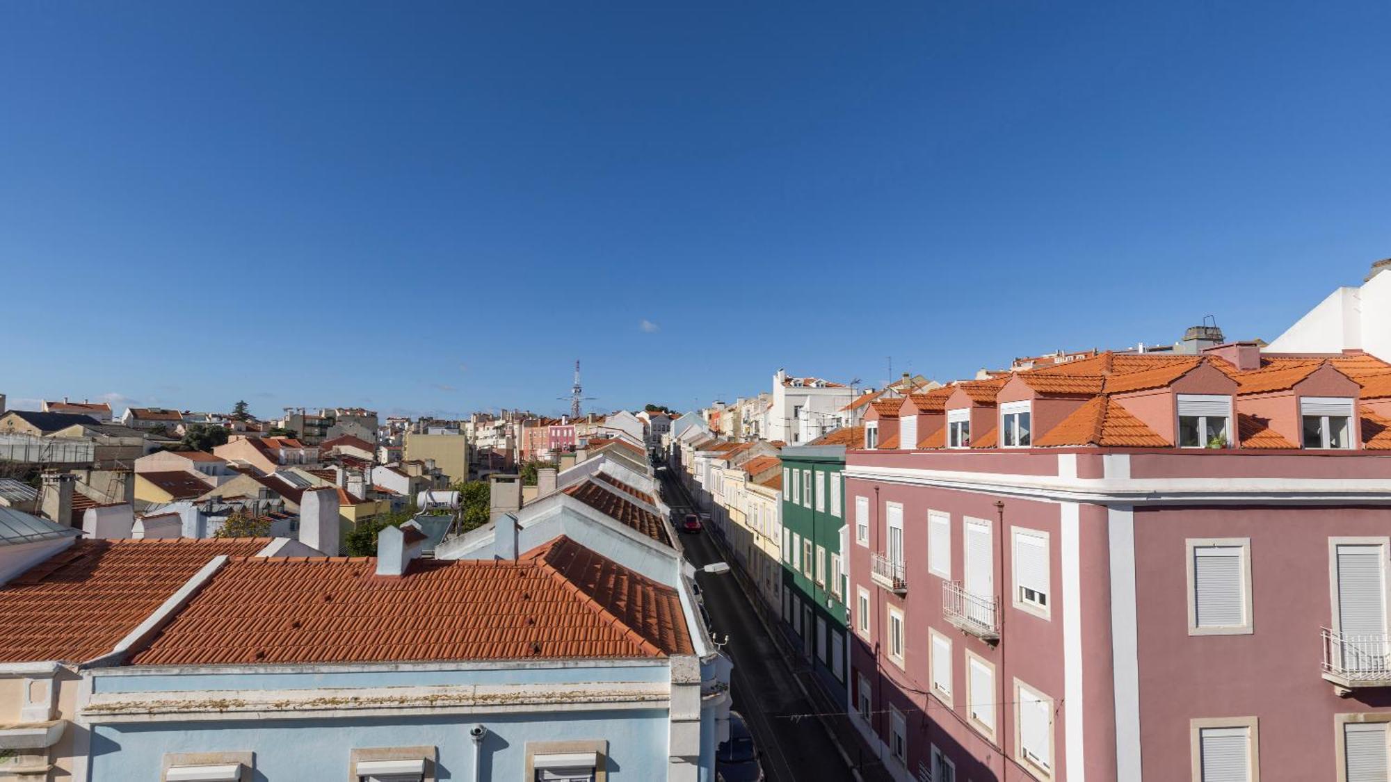 Classic Topfloor Apartment By Lovelystay Lisboa Exteriör bild